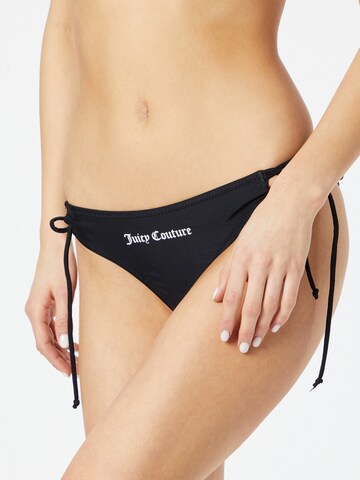 Juicy Couture Bikinibroek 'ERIKA' in Zwart: voorkant