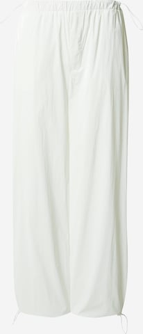 VIERVIER Zvonové kalhoty Kalhoty 'Ylvi' – bílá: přední strana