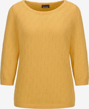 Pull-over Goldner en jaune : devant