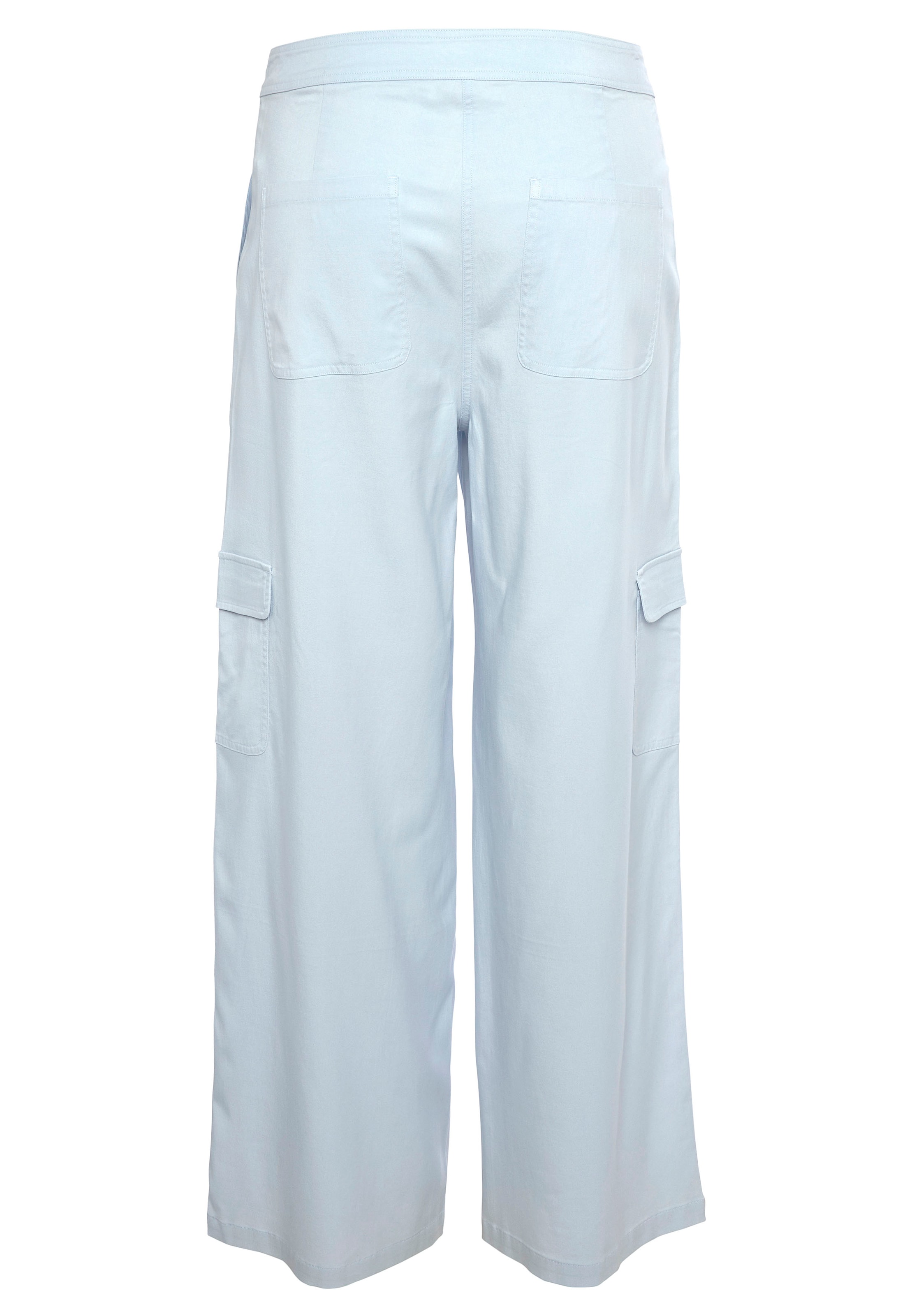 BUFFALO - Pierna ancha Pantalón cargo en azul