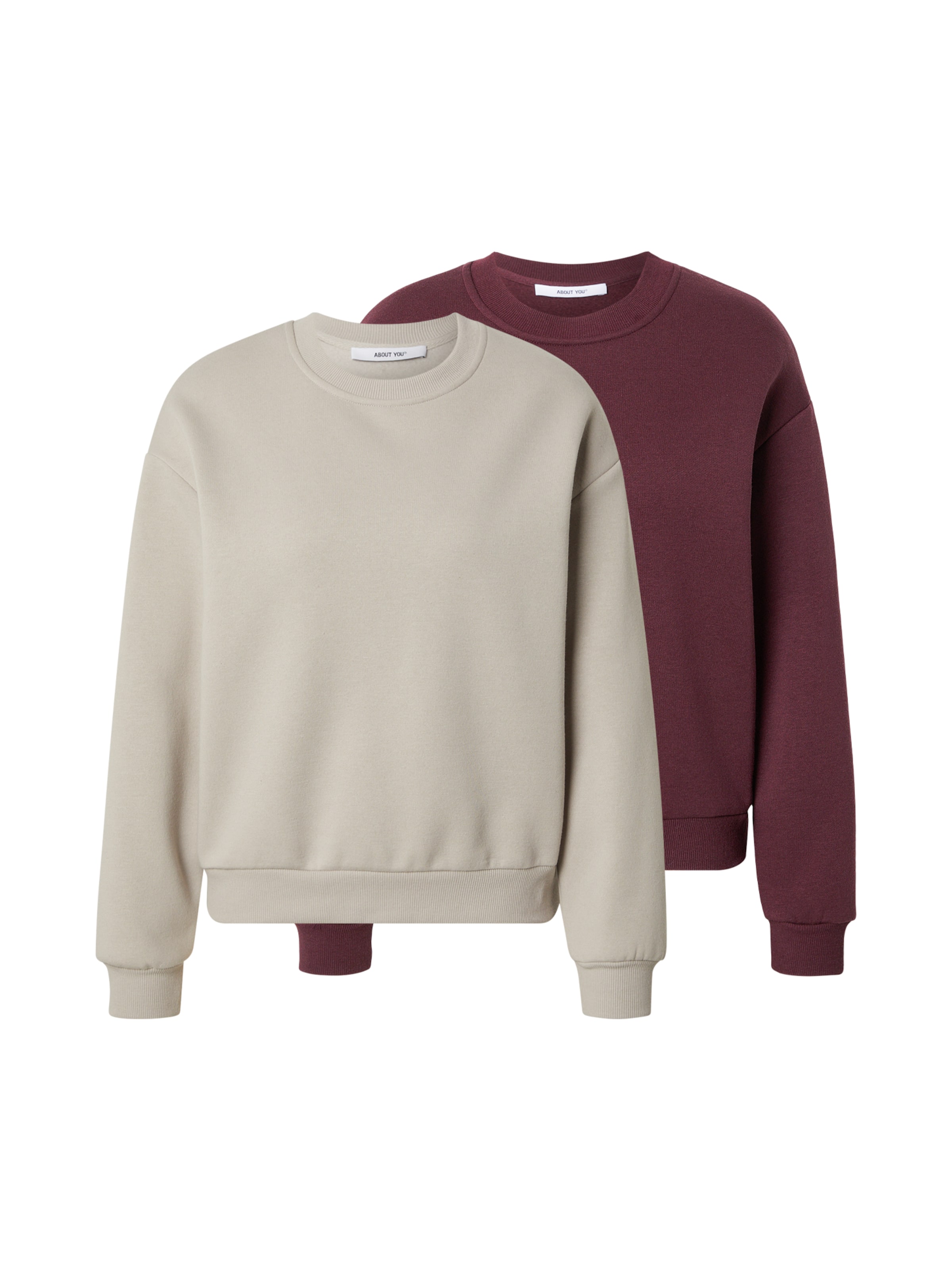 ABOUT YOU Sweatshirt 'Ina' in Beige: Vorderseite