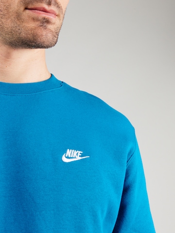 Nike Sportswear Sweatshirt 'CLUB' in Blue