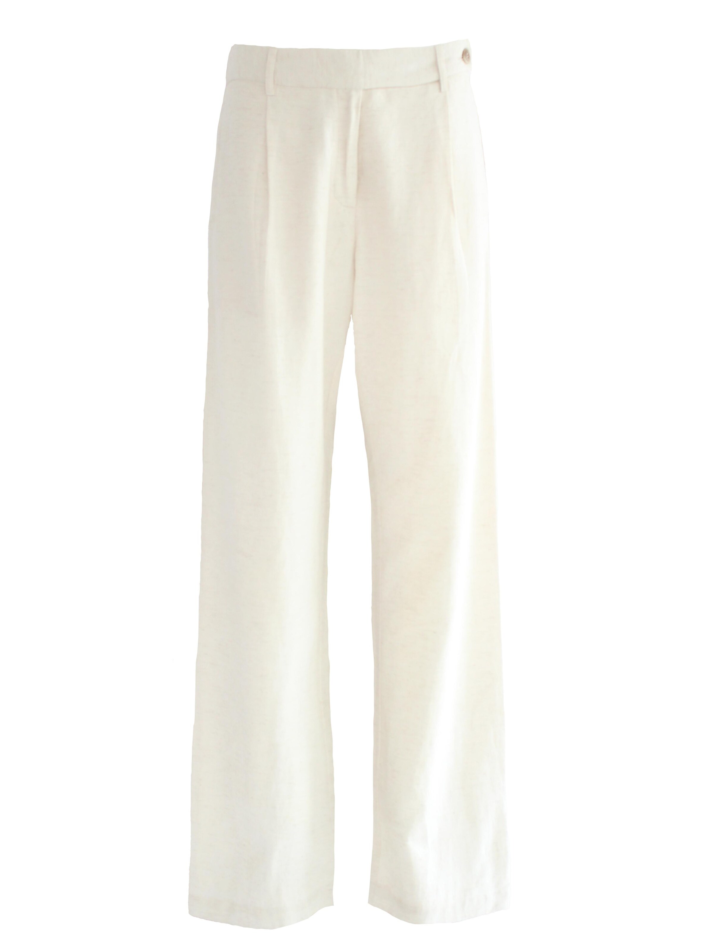 Honnête Atelier Regular Pants 'Tilly' in Beige