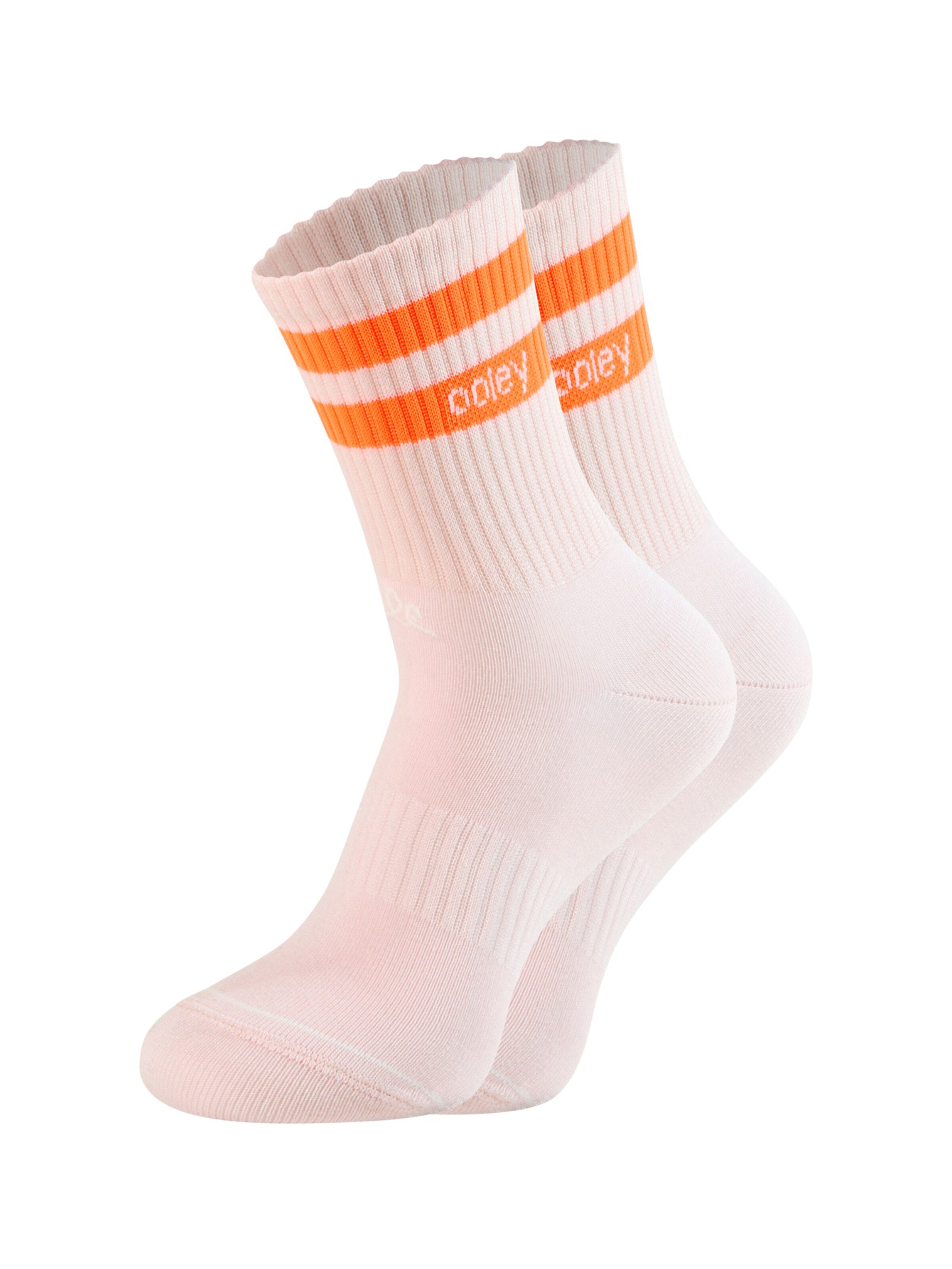 ooley Socks 'Ooley Streetmood Light' in Orange: front