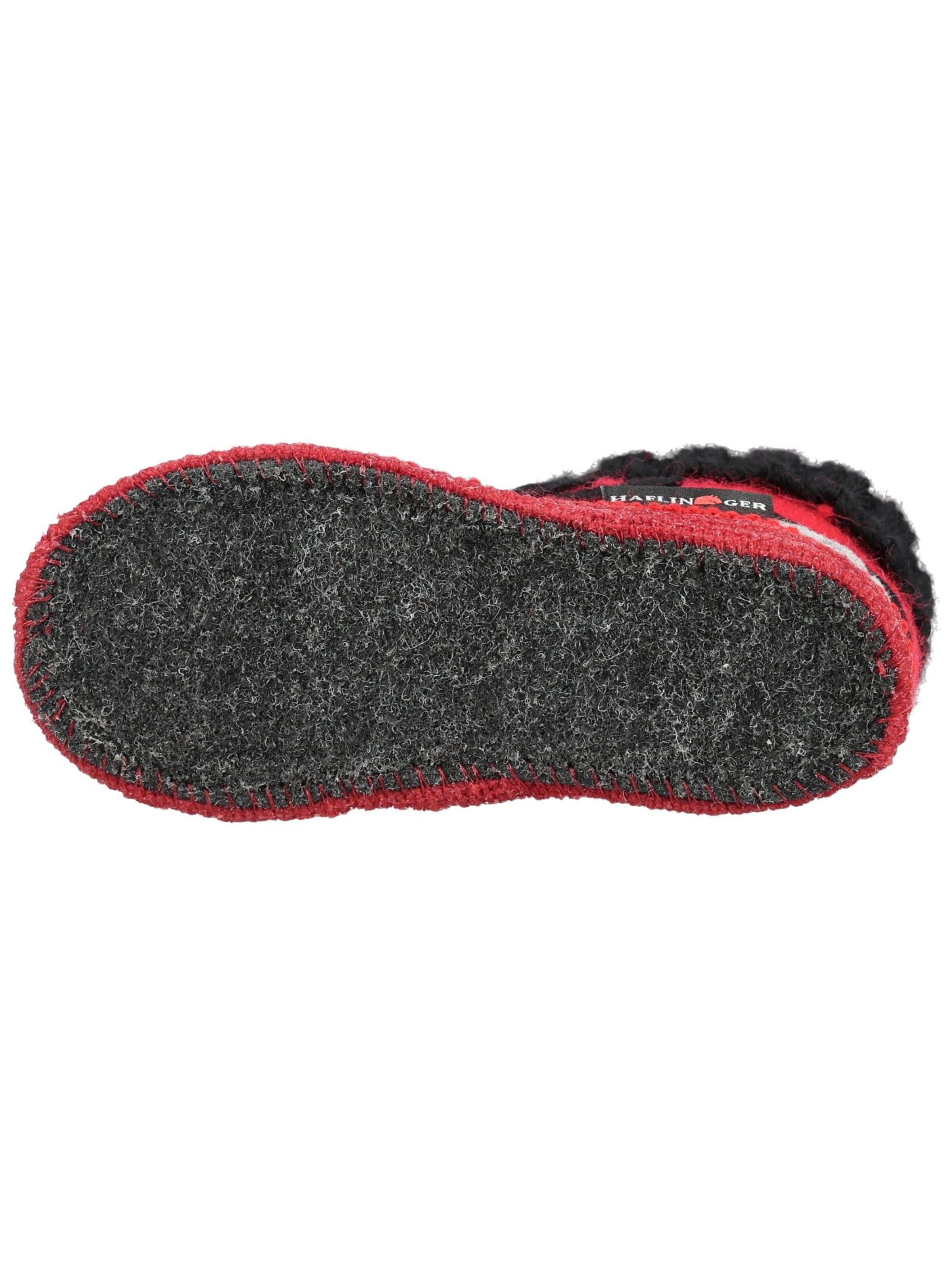 HAFLINGER Huisschoenen in Rood