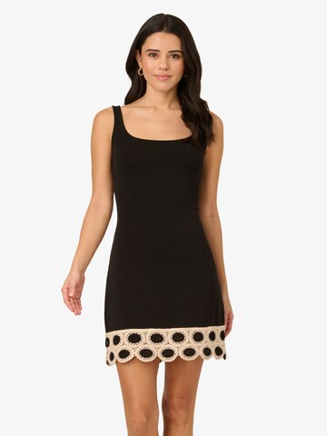 Adrianna Papell Kleid in Schwarz: Vorderseite