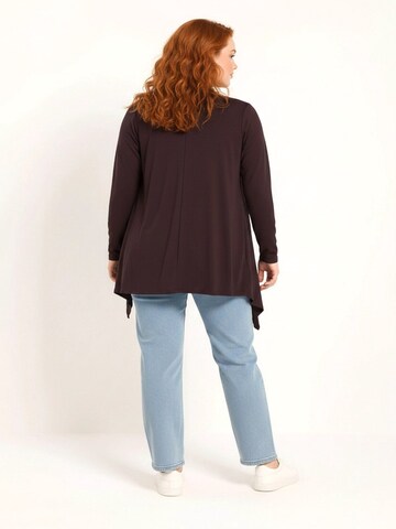 Shape Of You Knit Cardigan in Brown