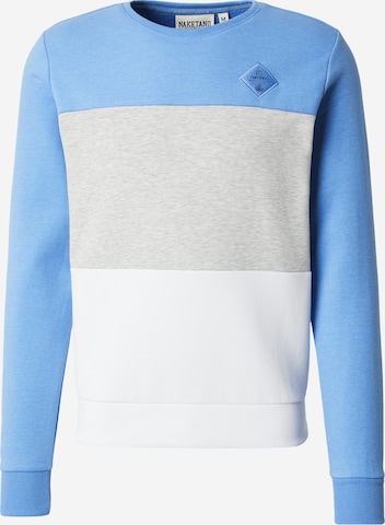 naketanoSweater majica - plava boja: prednji dio