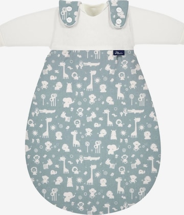 ALVI Schlafsack 'Schlafsack Baby-Mäxchen 3-teilig Baumwolle' in Blau: Vorderseite