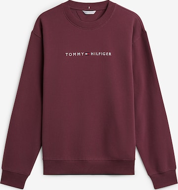 Sweat-shirt 'Essential' TOMMY HILFIGER en violet : devant