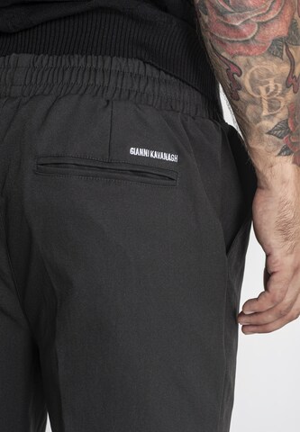 Gianni Kavanagh Tapered Pants in Black