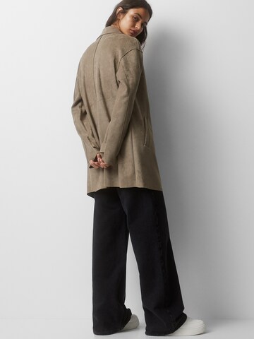 Pull&Bear Between-seasons coat in Brown