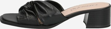 CAPRICE Pantolette in Schwarz