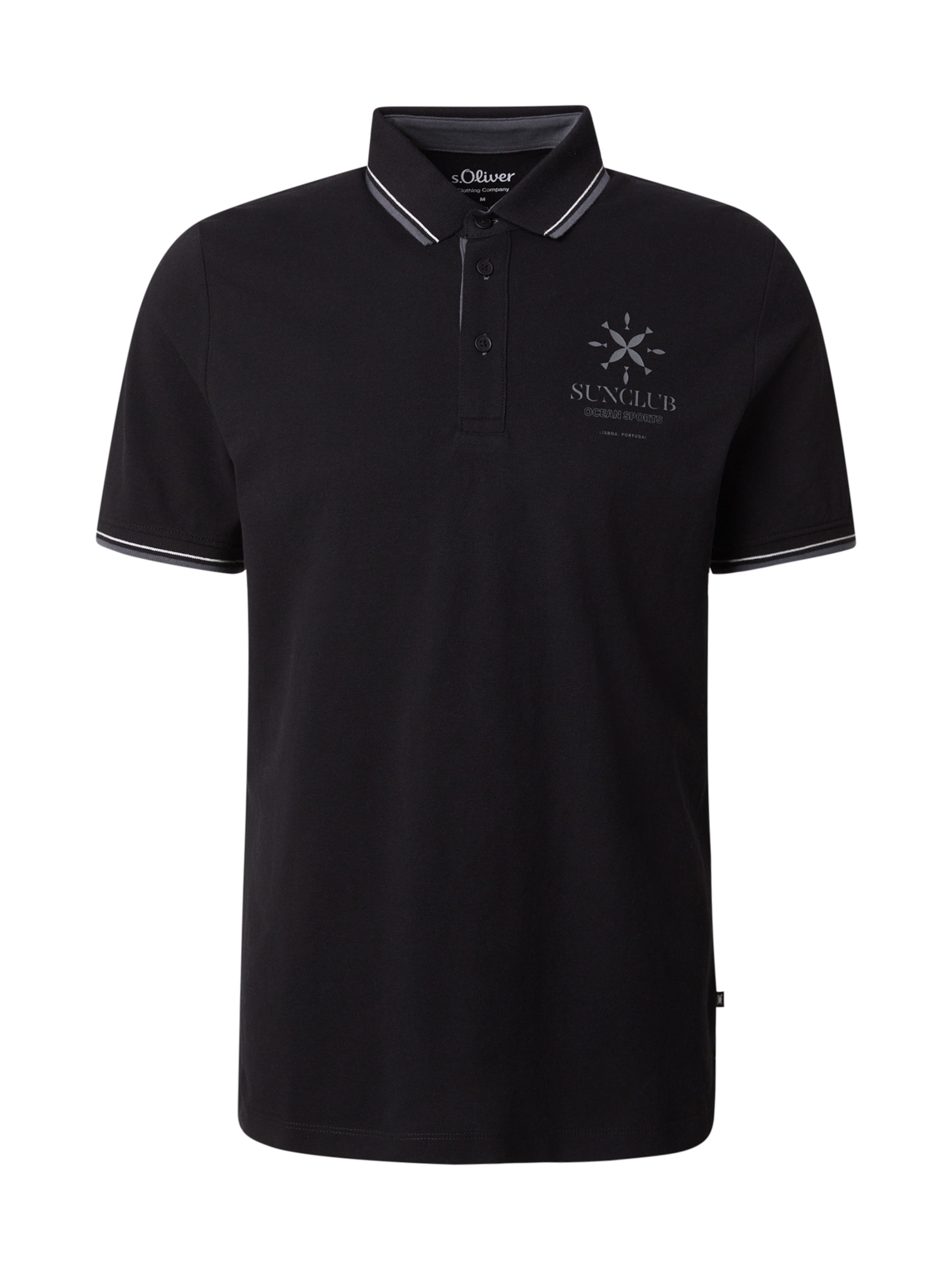T-Shirt s.Oliver en noir : devant