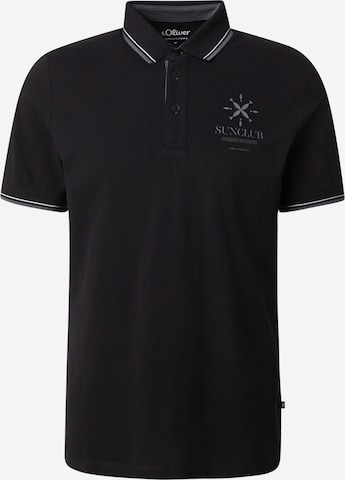 T-Shirt s.Oliver en noir : devant