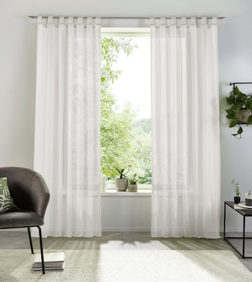 MY HOME Curtains & Drapes in Silver