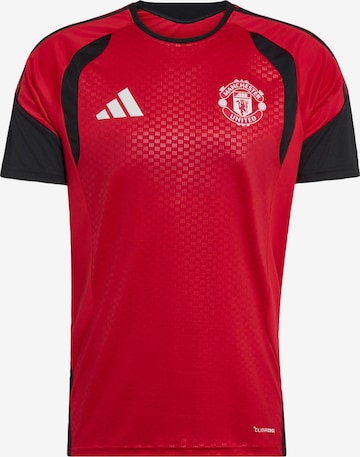 ADIDAS PERFORMANCE - Camiseta de fútbol 'Manchester United 26/27 Tiro' en rojo: frente