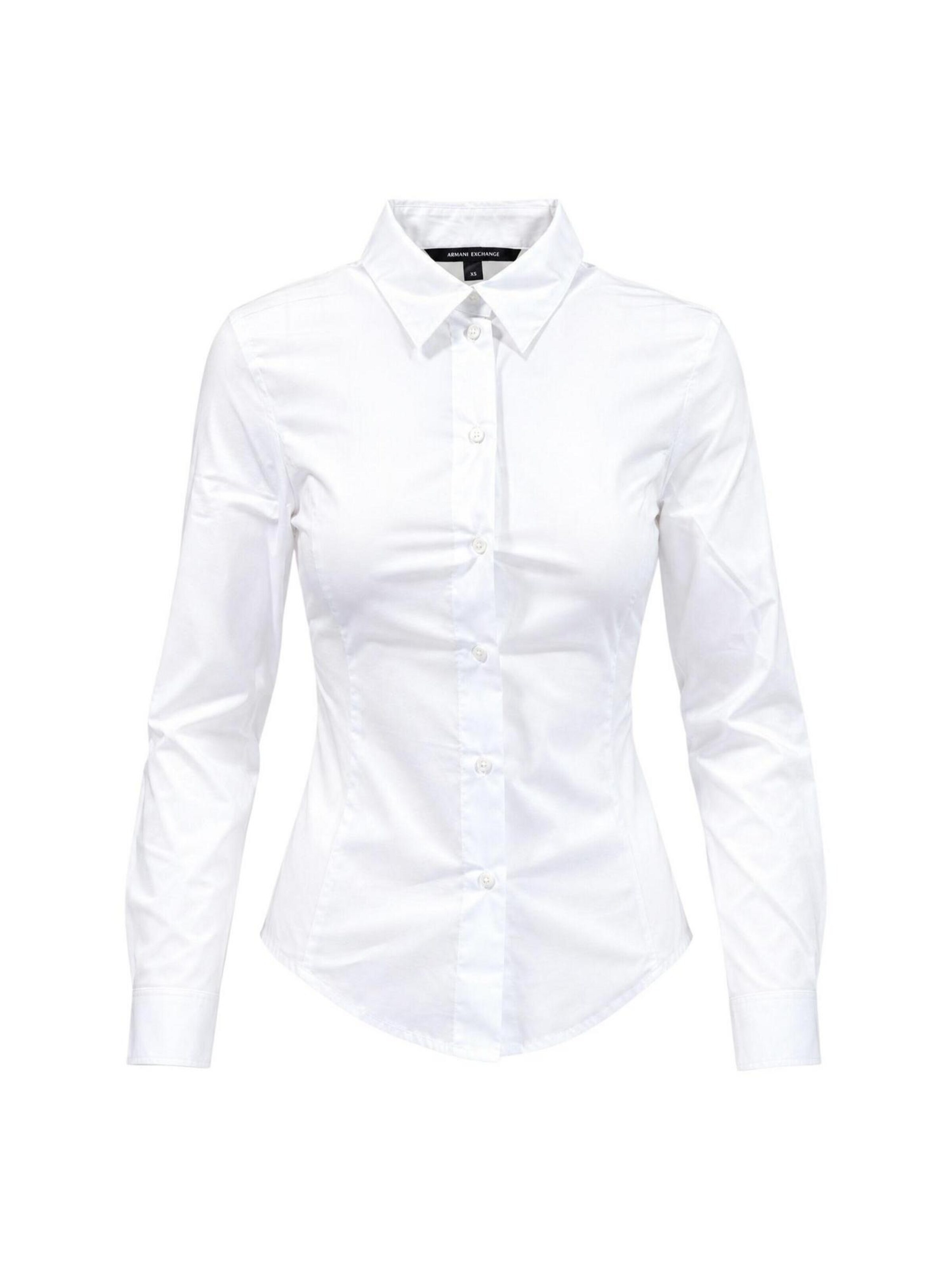 Camicia da donna di ARMANI EXCHANGE in bianco: frontale