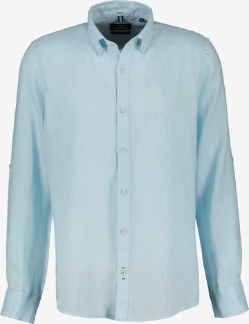 LERROS Button Up Shirt in Blue: front