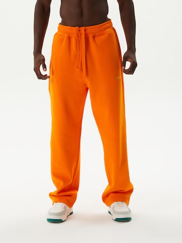 Ossy Homer Loosefit Sporthose 'Heavy Cotton 450 GSM N1Y013' in Orange