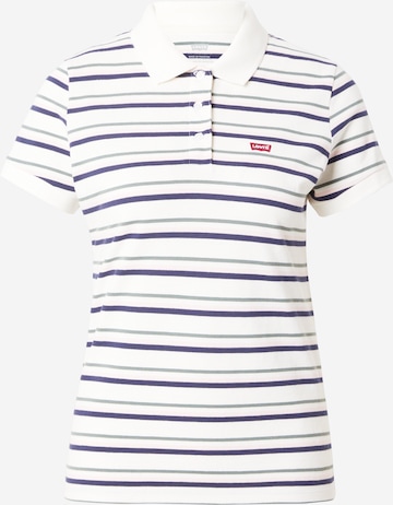 LEVI'S ® Poloshirt in Weiß: predná strana