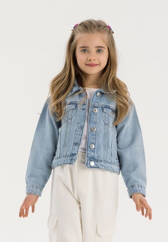 MINOTI Between-season jacket in Blue: front