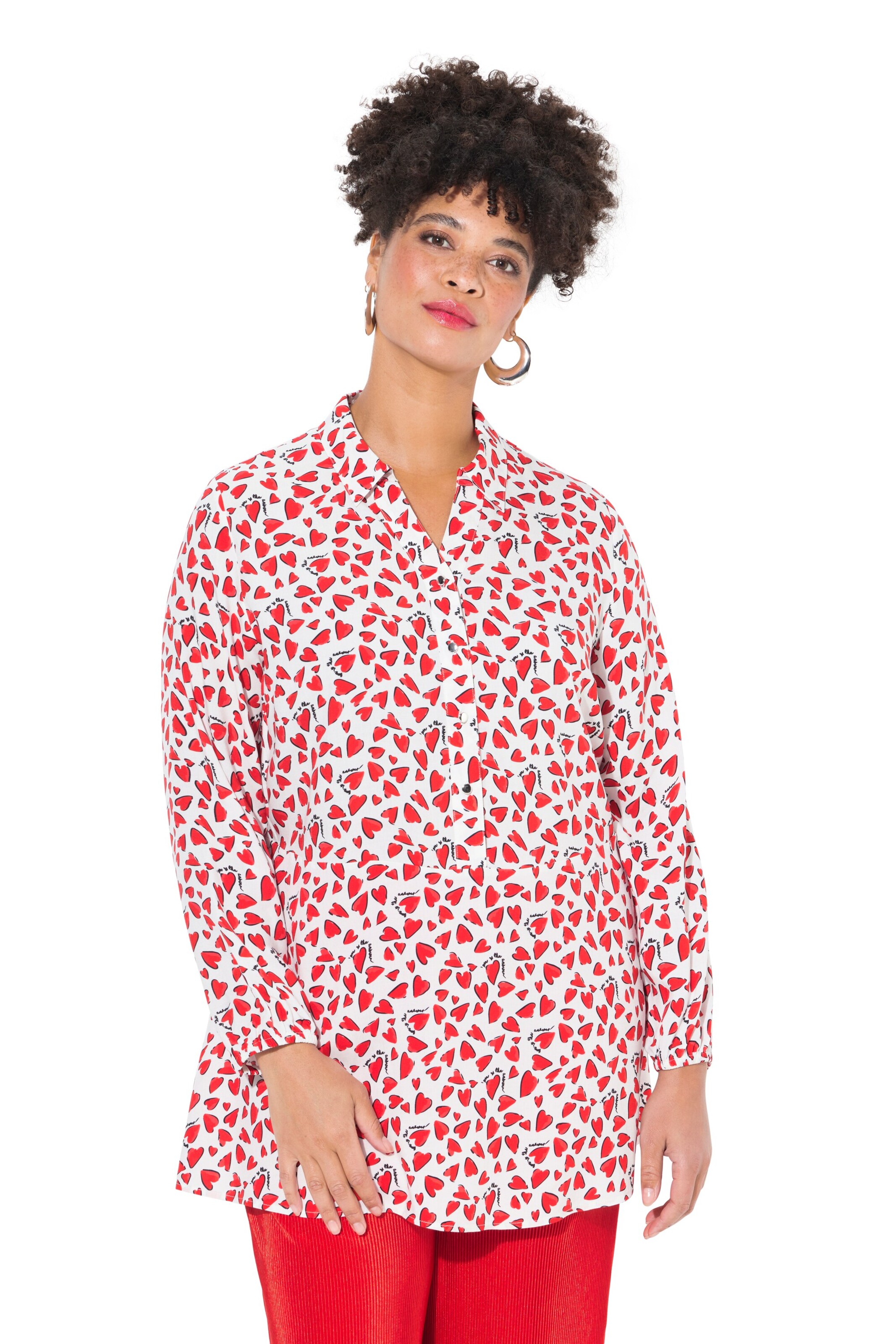 MIAMODA Blouse in White: front