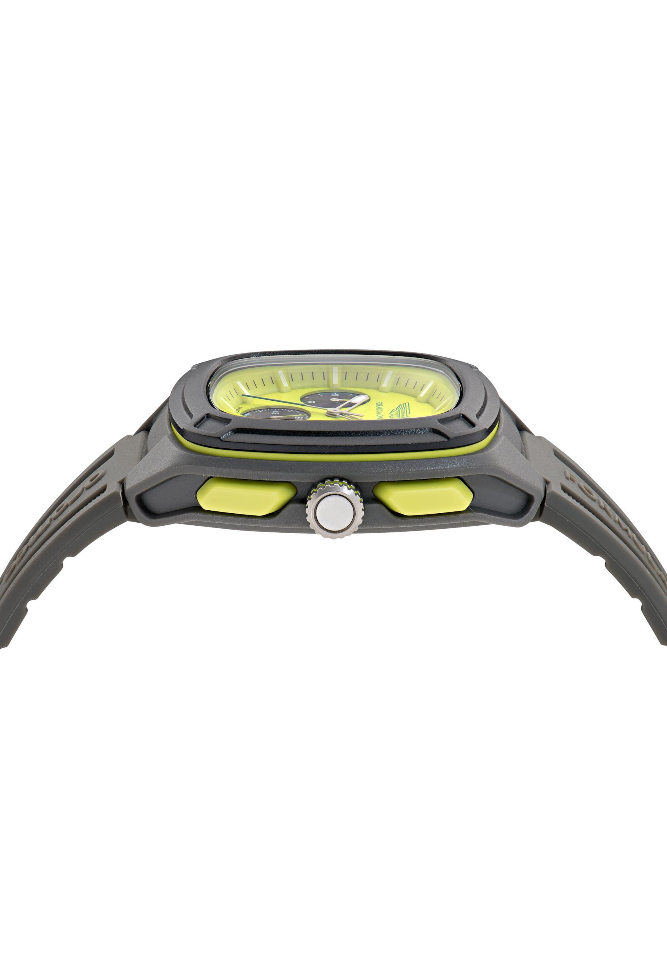 Aston Martin Analog watch 'Ovr W' in Grey