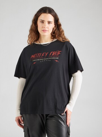 Noisy May Curve - Camiseta 'NMIDA' en negro: frente