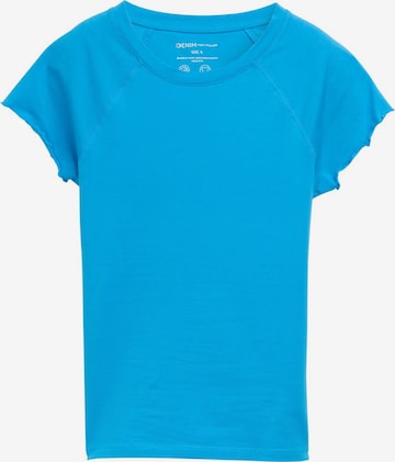 TOM TAILOR DENIM T-Shirt in Blau: Vorderseite
