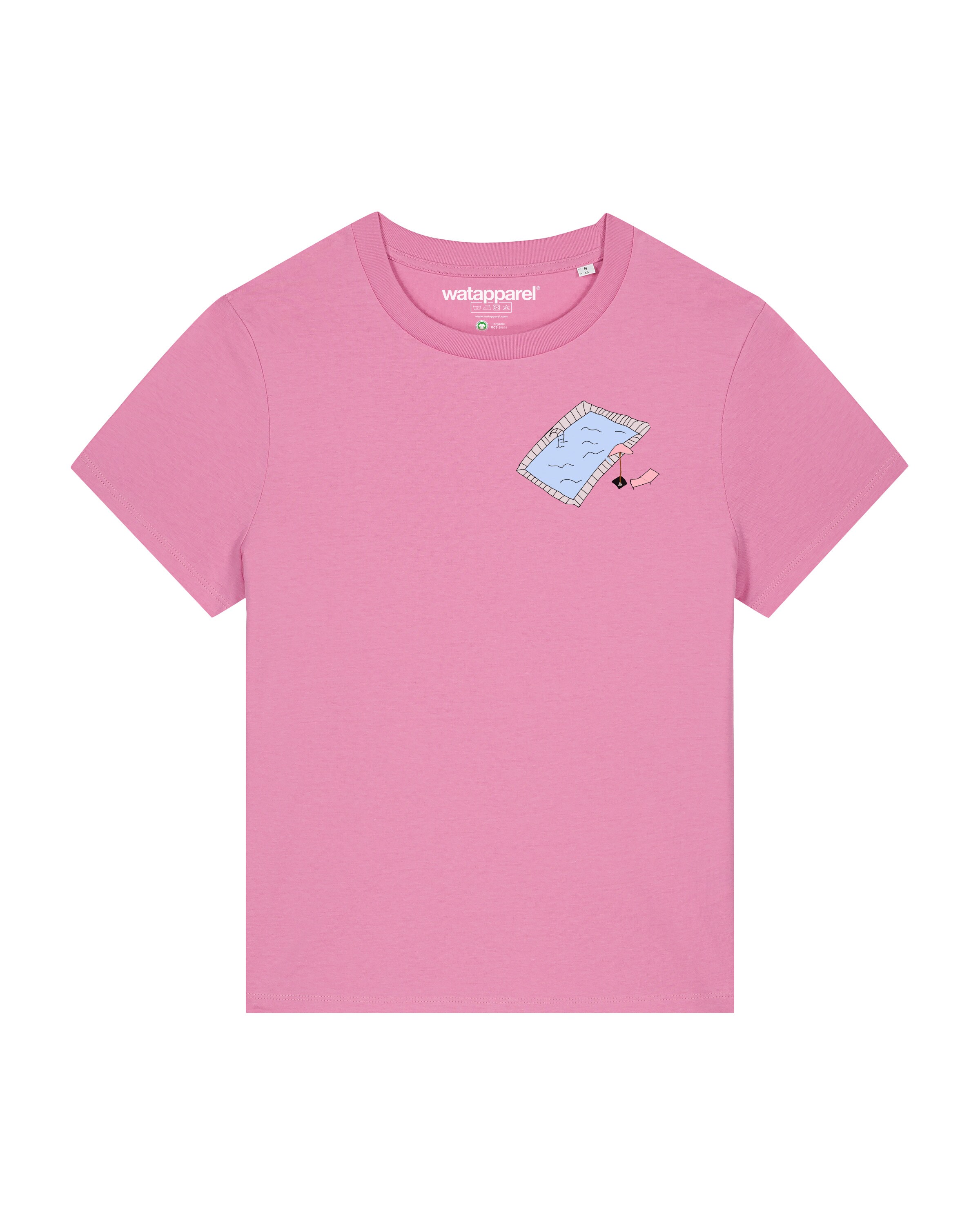 Maglietta di Watapparel in rosa: frontale