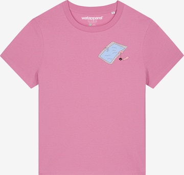 Watapparel T-Shirt in Pink: Vorderseite