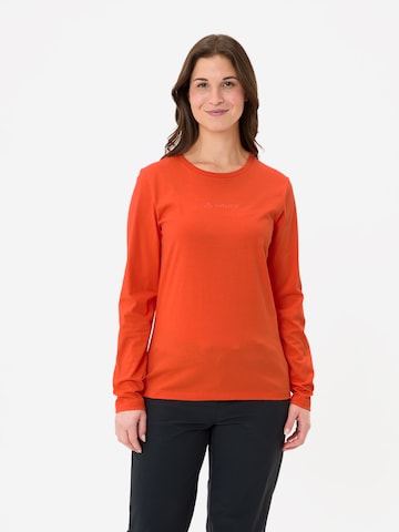 VAUDE Performance shirt in Red: front