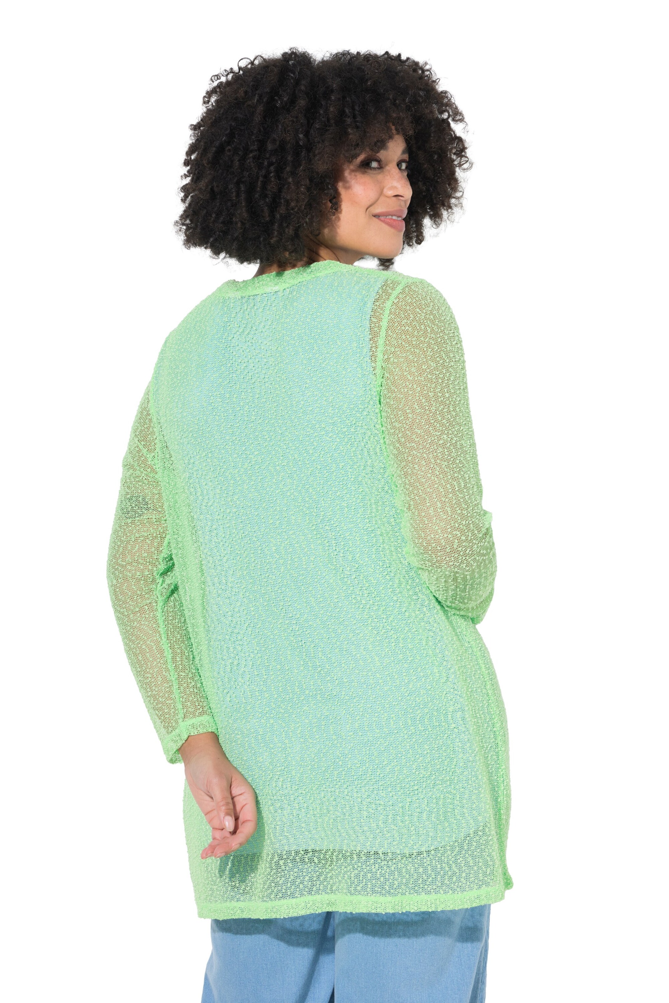 Angel of Style Knit cardigan in Green