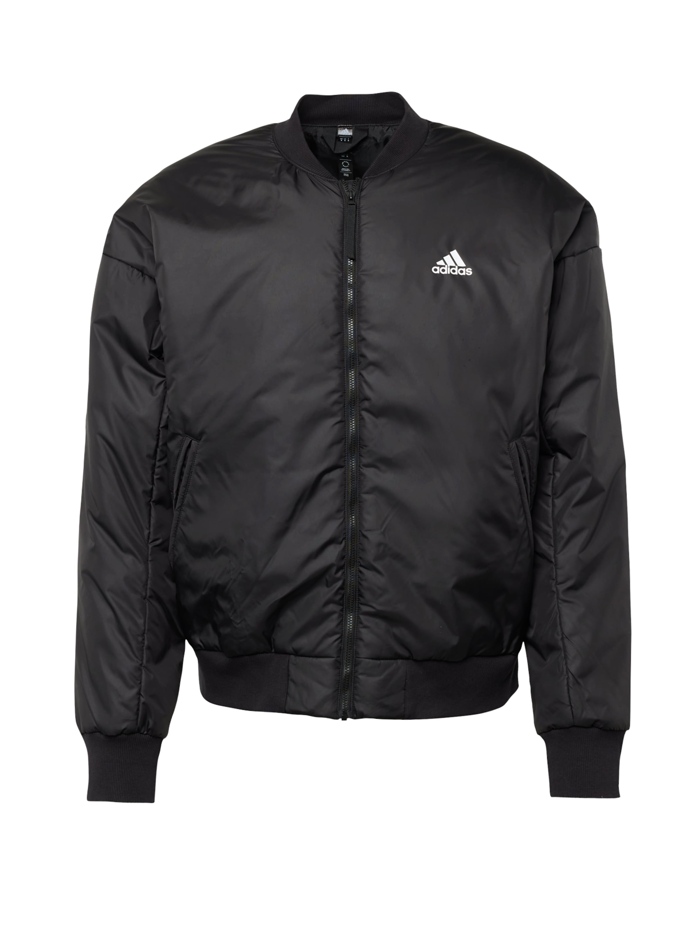 ADIDAS SPORTSWEAR Athletic Jacket 'Brand Love' in Black: front