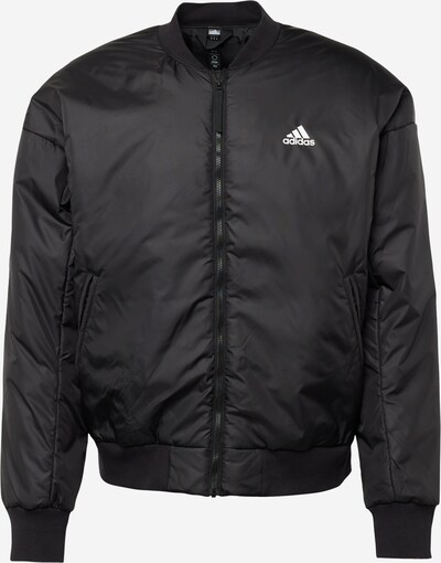 ADIDAS SPORTSWEAR Спортивная куртка 'Brand Love' в Черный / Белый, Обзор товара