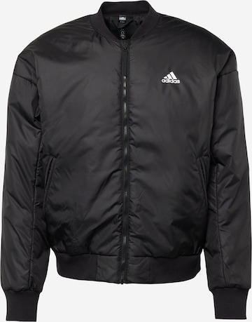 ADIDAS SPORTSWEAR Athletic Jacket 'Brand Love' in Black: front