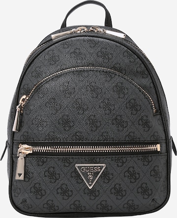 GUESS Backpack 'MANHATTAN' in Black: front