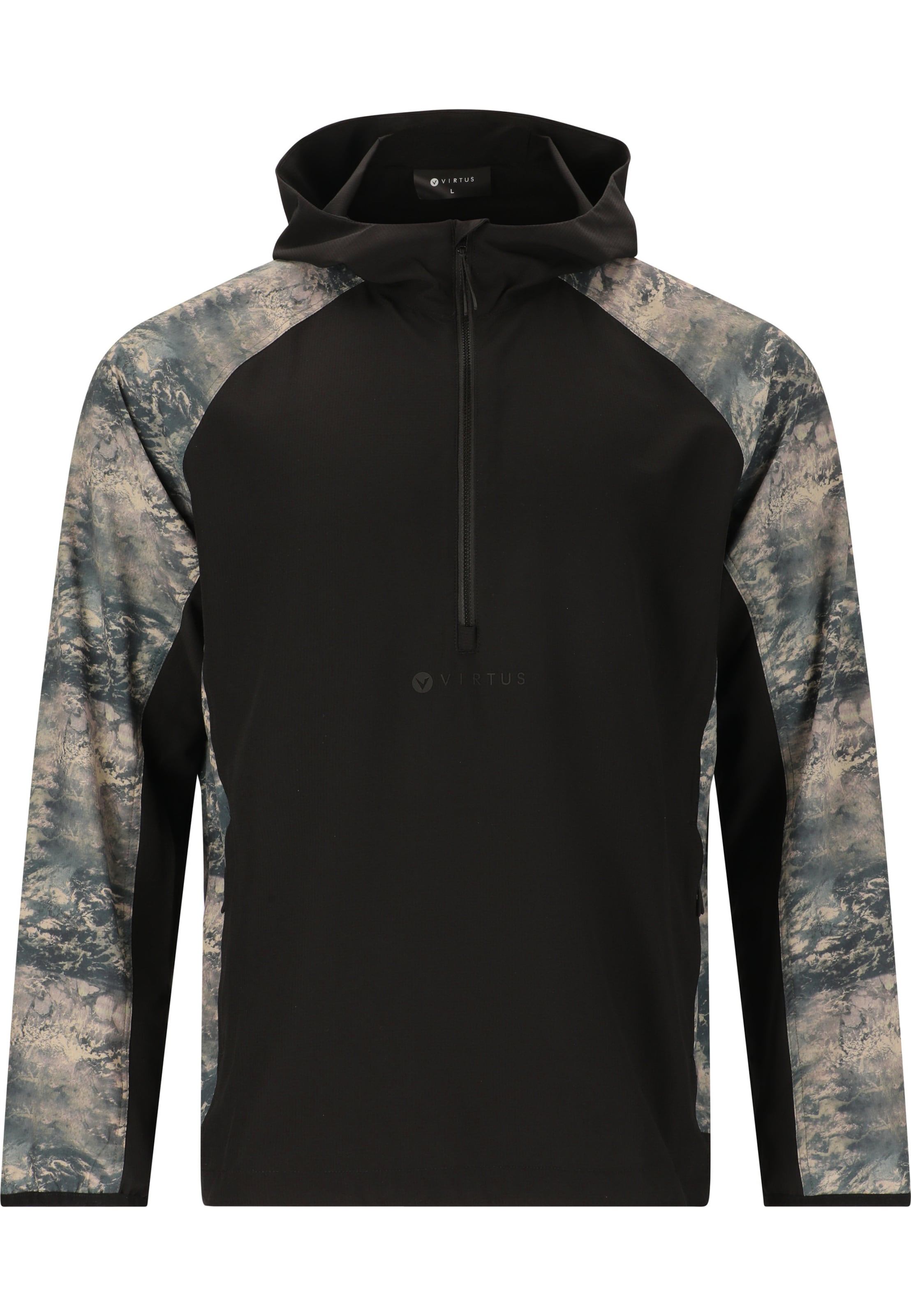 Virtus Shirt 'Deaglan' in Black: front