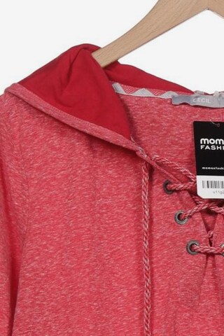 CECIL Sweatshirt & Zip-Up Hoodie in XL in Pink