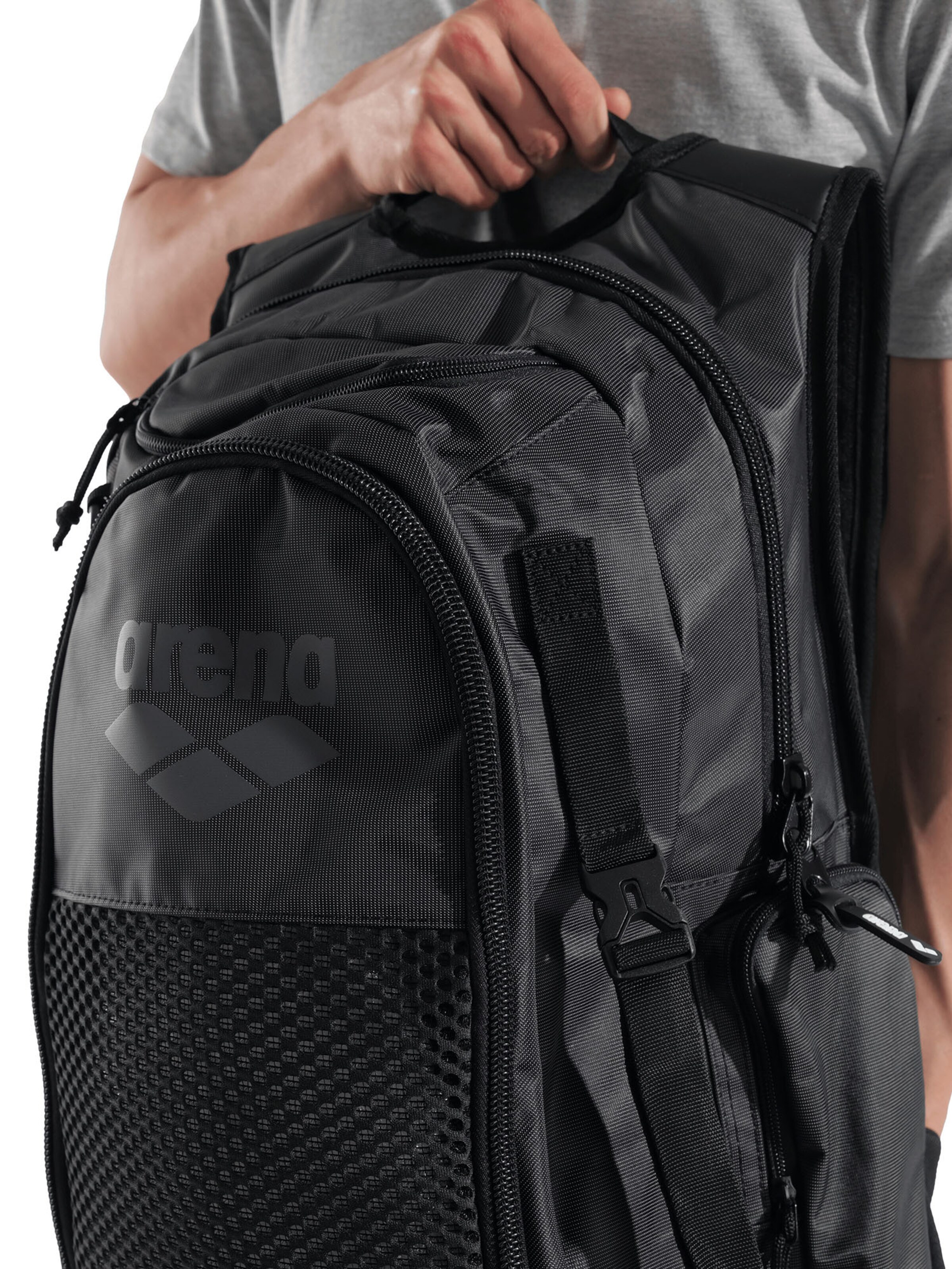 ARENA Sports backpack 'ALL SET BACKPACK 45L' in Black