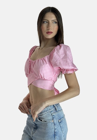 Elara Bluse i pink