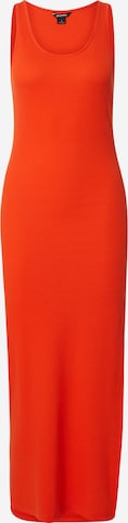 Monki Obleka | oranžna barva: sprednja stran