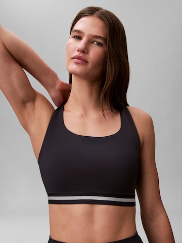 Calvin Klein Sport Bustier Sport-BH in Blau