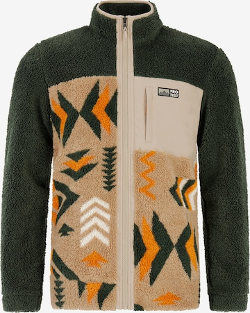 PROTEST Fleecejacke 'PRTDon' in Grün: Vorderseite