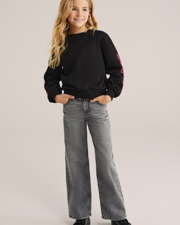 Felpa di WE Fashion in nero