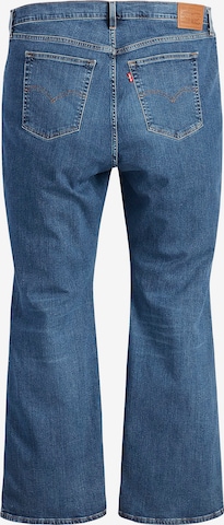 Levi's® Plus Flared Jeans '726 PL HR Flare' in Blauw