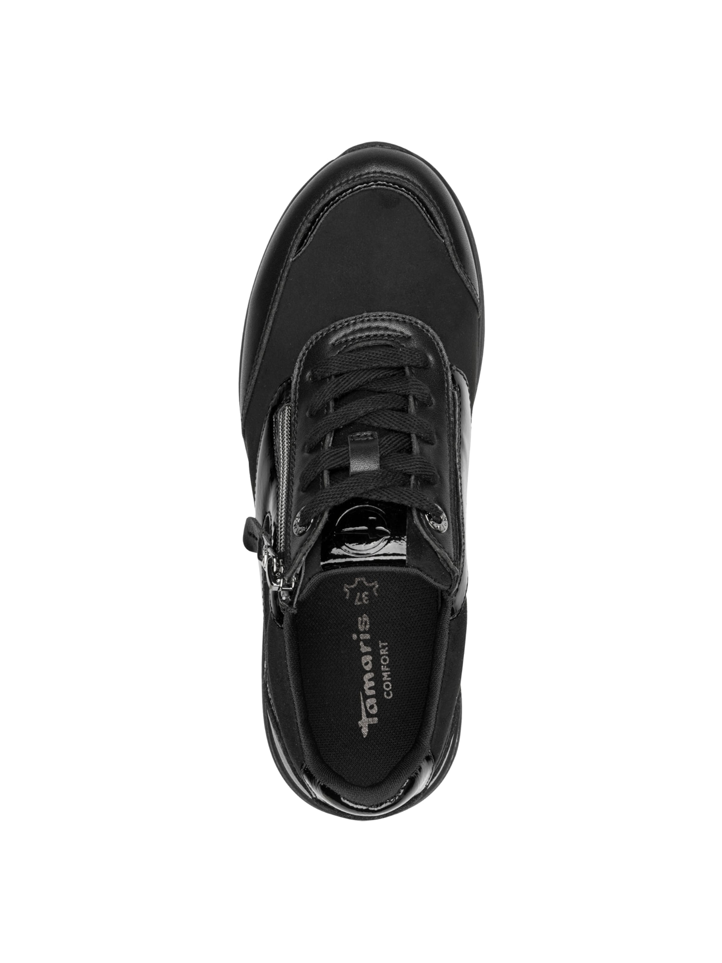Baskets basses Tamaris en noir