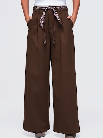 Ombre Regular Hose‌ in Braun