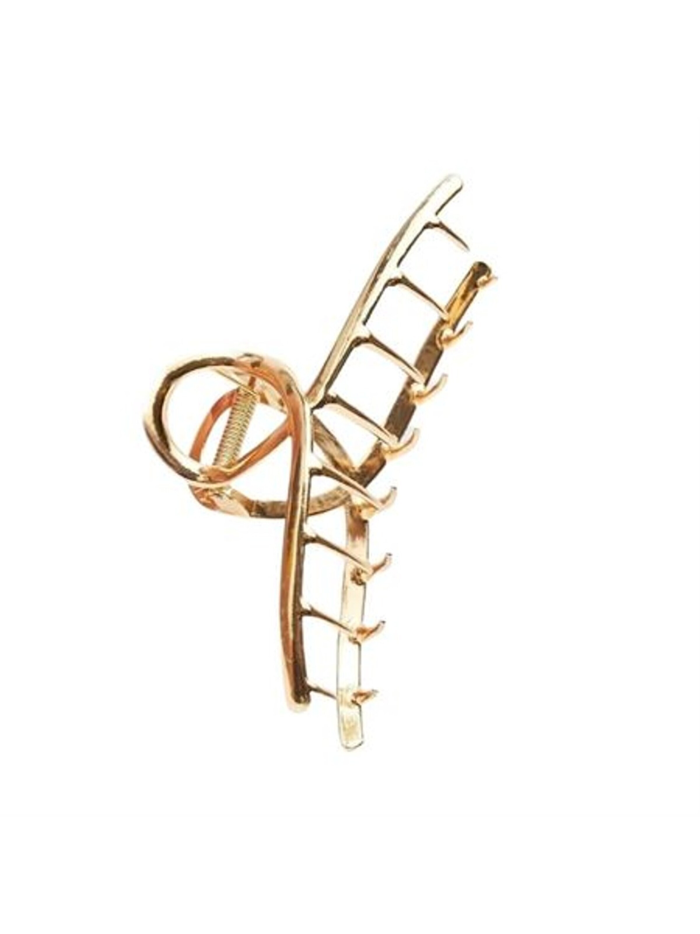 soho Hair accesoires Bijuteria de cabelo 'SOHO Iva Metal Hair Clip - Gold' em One Size em ouro, Vista do artigo